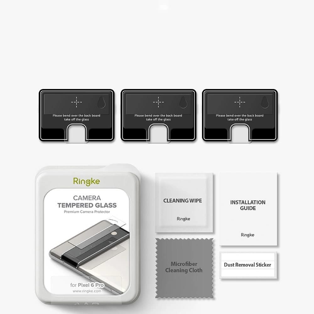 Ringke Kamera gehärtetes Glas Kamera Schutz Glas Google Pixel 6 Pro [2 PACK] - 9