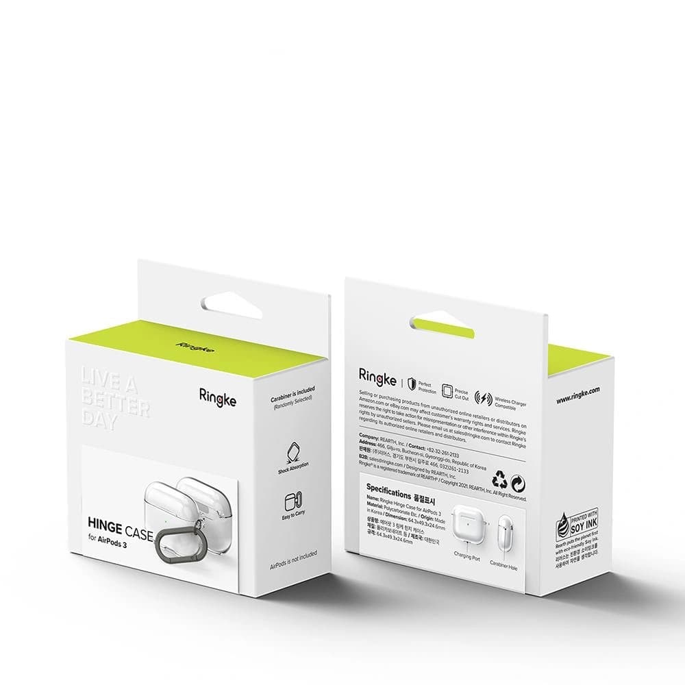 Ringke Hinge Apple AirPods 3 Clear - 8