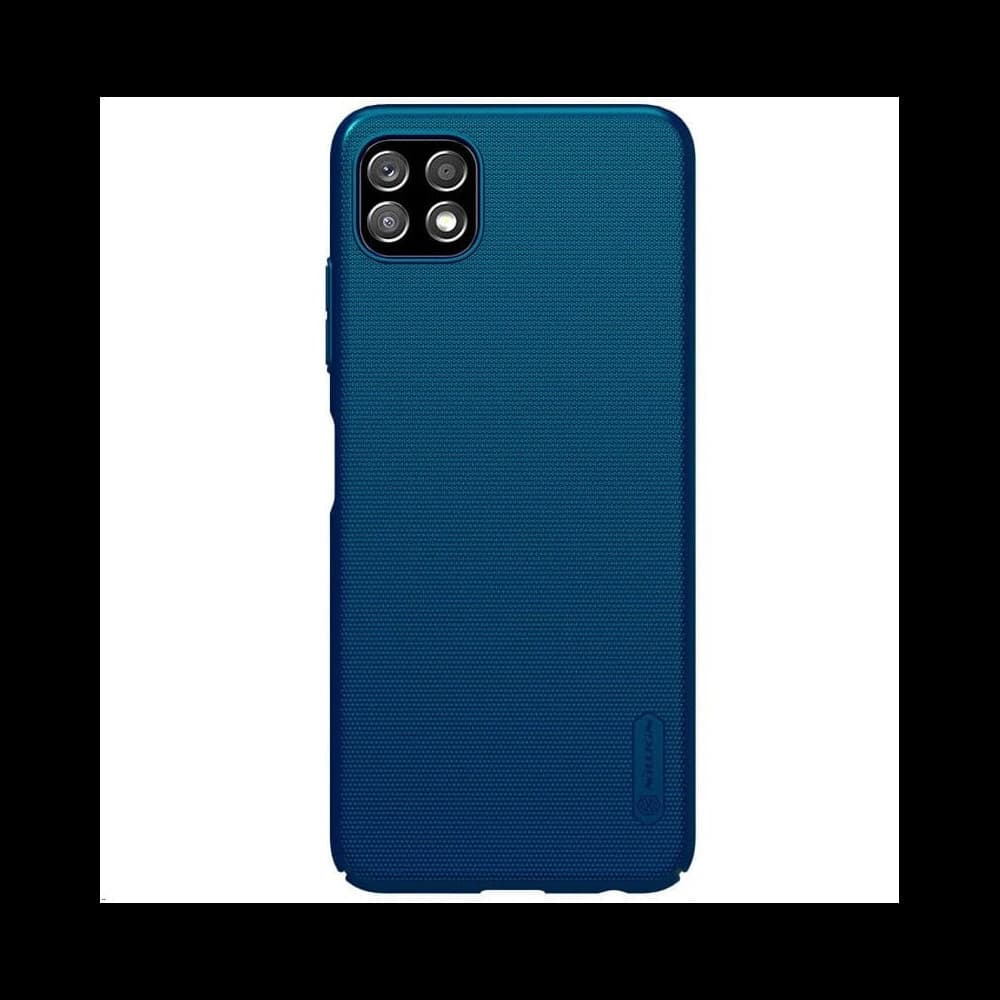 Nillkin Samsung Tasche Super Frosted Shield Galaxy A22 5G Peacock Blue - 2