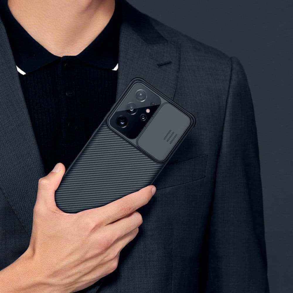 Nillkin Samsung Tasche CamShield Pro Galaxy S21 Ultra Schwarz - 3