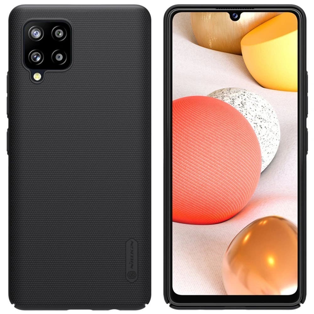 Nillkin Samsung Tasche Super Frosted Shield Galaxy A42 5G Schwarz - 1