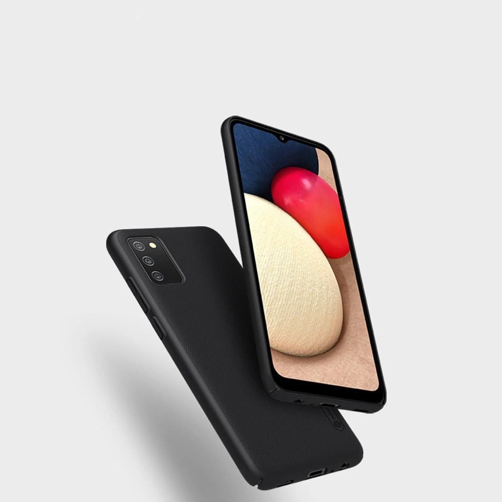 Nillkin Samsung Tasche Super Frosted Shield Galaxy A02s Schwarz - 2