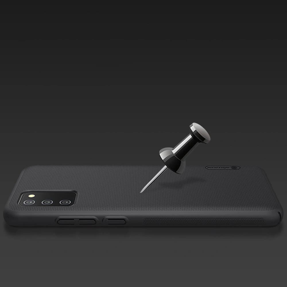 Nillkin Samsung Tasche Super Frosted Shield Galaxy A02s Schwarz - 3