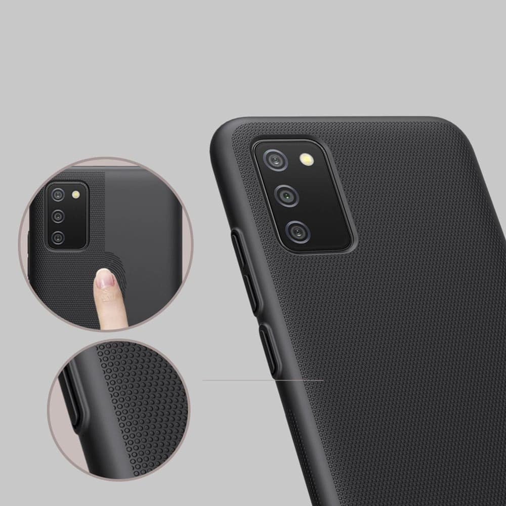 Nillkin Samsung Tasche Super Frosted Shield Galaxy A02s Schwarz - 6