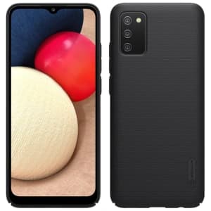 Etui Nillkin Super Frosted Shield Samsung Galaxy A02s Black