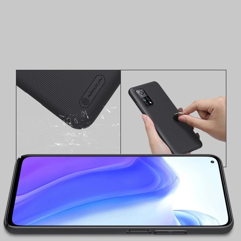 Nillkin Xiaomi Tasche Super Frosted Shield Mi 10T 5G/Pro Schwarz - 3