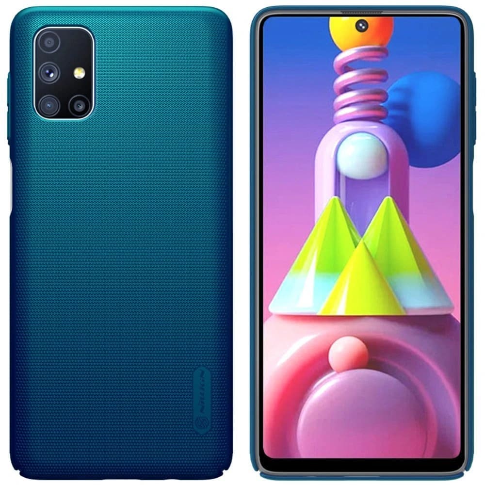 Nillkin Super Frosted Shield Samsung Galaxy M51 Peacock Blue - 1
