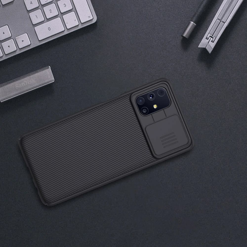 Nillkin Samsung Tasche CamShield Galaxy M31s Schwarz - 7