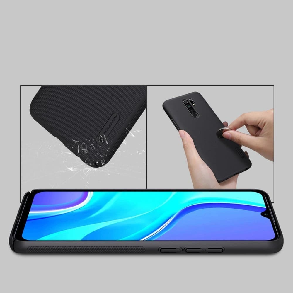 Nillkin Super Frosted Shield Redmi 9/9 Prime Black - 3