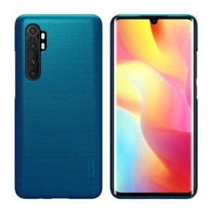 Nillkin Xiaomi Tasche Super Frosted Shield Mi Note 10 Lite Pfauenblau