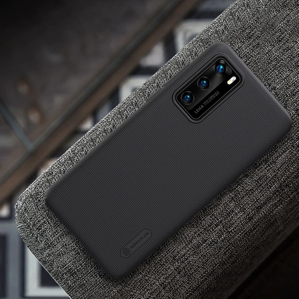 Nillkin Tasche Super Frosted Shield Huawei P40 Schwarz - 8