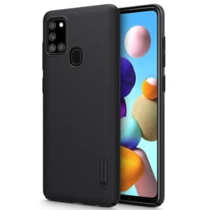 Nillkin Samsung Tasche Super Frosted Shield Galaxy A21s Schwarz