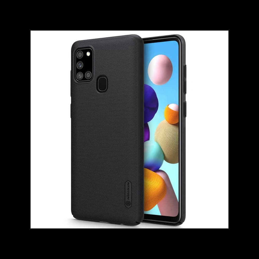 Nillkin Samsung Tasche Super Frosted Shield Galaxy A21s Schwarz - 1