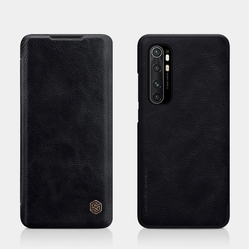 Nillkin Xiaomi Tasche QIN Mi Note 10 Lite Schwarz - 1