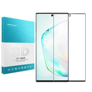 Nillkin Samsung Gehärtetes Glas 3D CP+ Max Galaxy Note 10+ Plus Schwarz