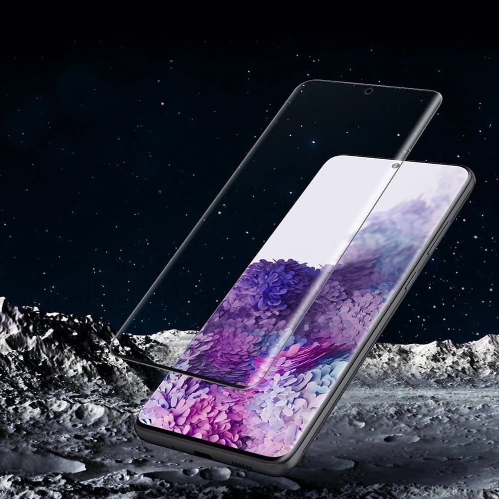 Nillkin Samsung Gehärtetes Glas 3D CP+ Max Galaxy S20+ Plus Schwarz - 10