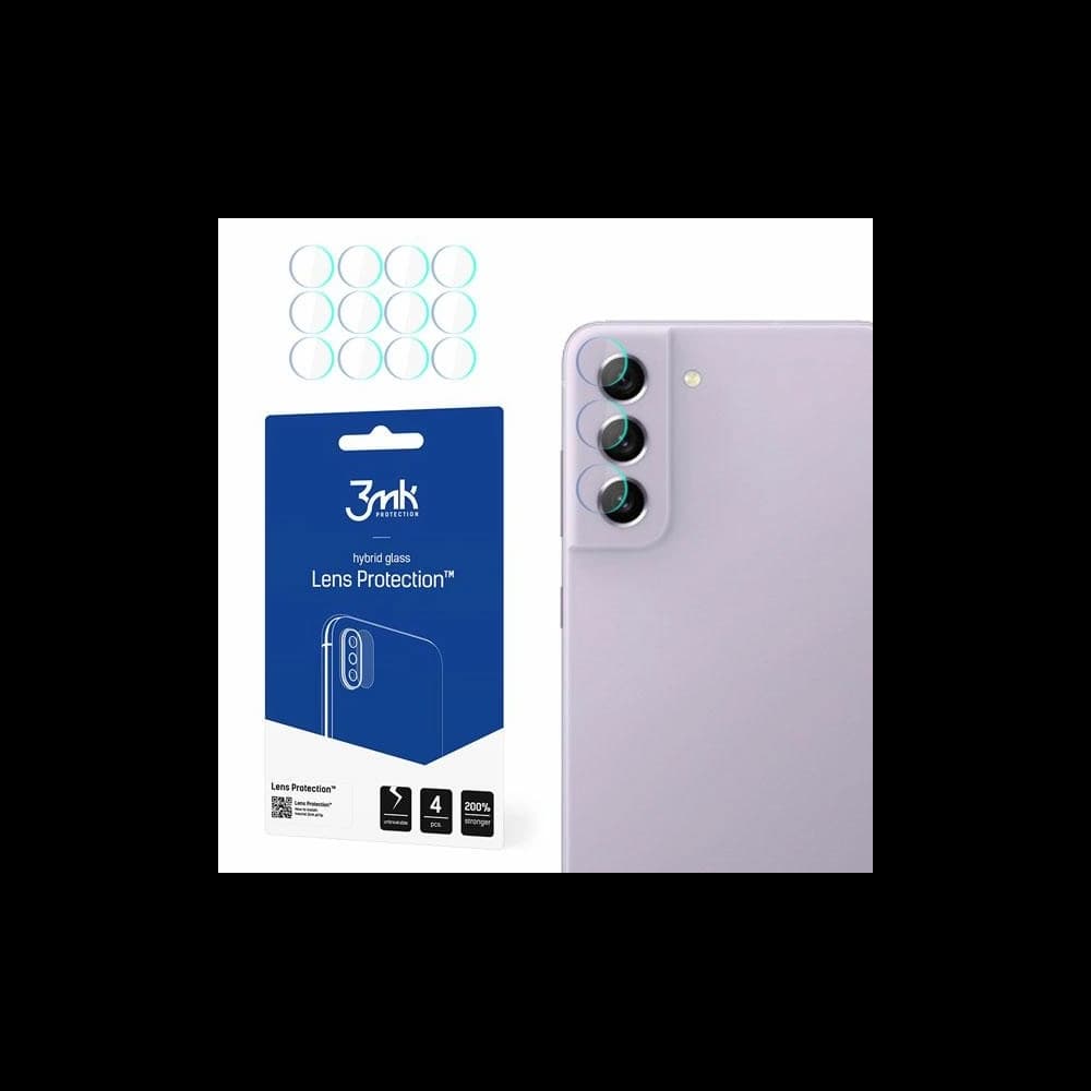 3MK Lens Protection Samsung Galaxy S21 FE 5G [4 PACK] - 1