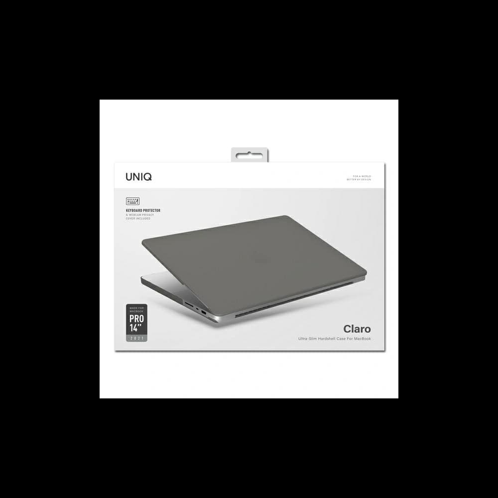 UNIQ Claro Apple MacBook Pro 14" 2021-2025 (M1/M2/M3/M4/M5) smoke matt grey - 3