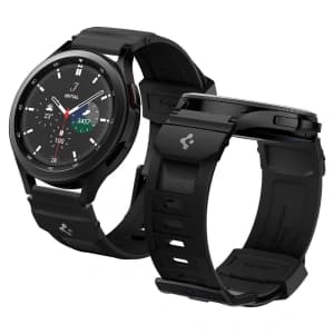Spigen Rugged Band Samsung Galaxy Watch 4/Watch Active 2/Huawei Watch GT 2 42mm Matte Black