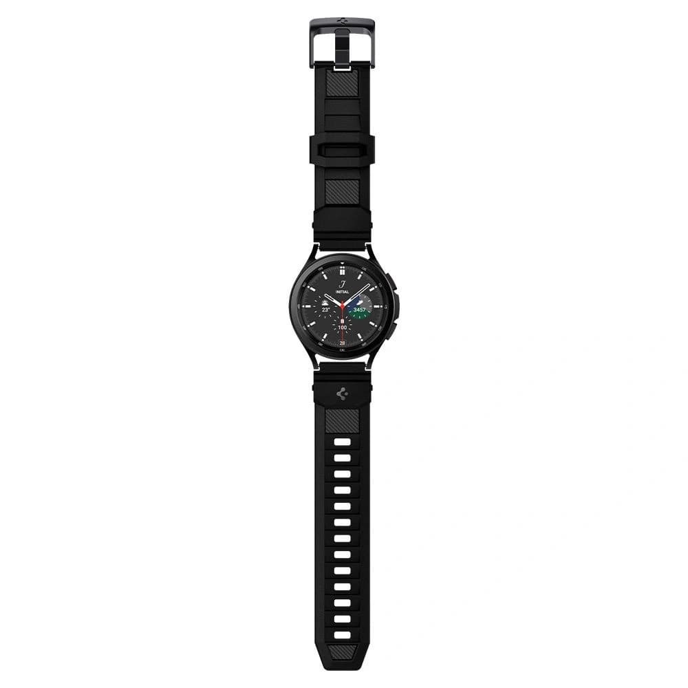 Spigen Rugged Band Samsung Galaxy Watch 4/Watch Active 2/Huawei Watch GT 2 42mm Matte Black - 3