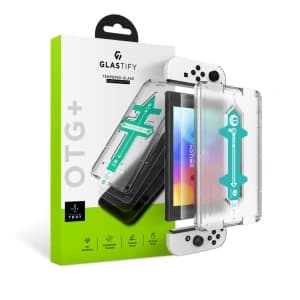 Glastify OTG+ Nintendo Switch Oled [2 PACK]