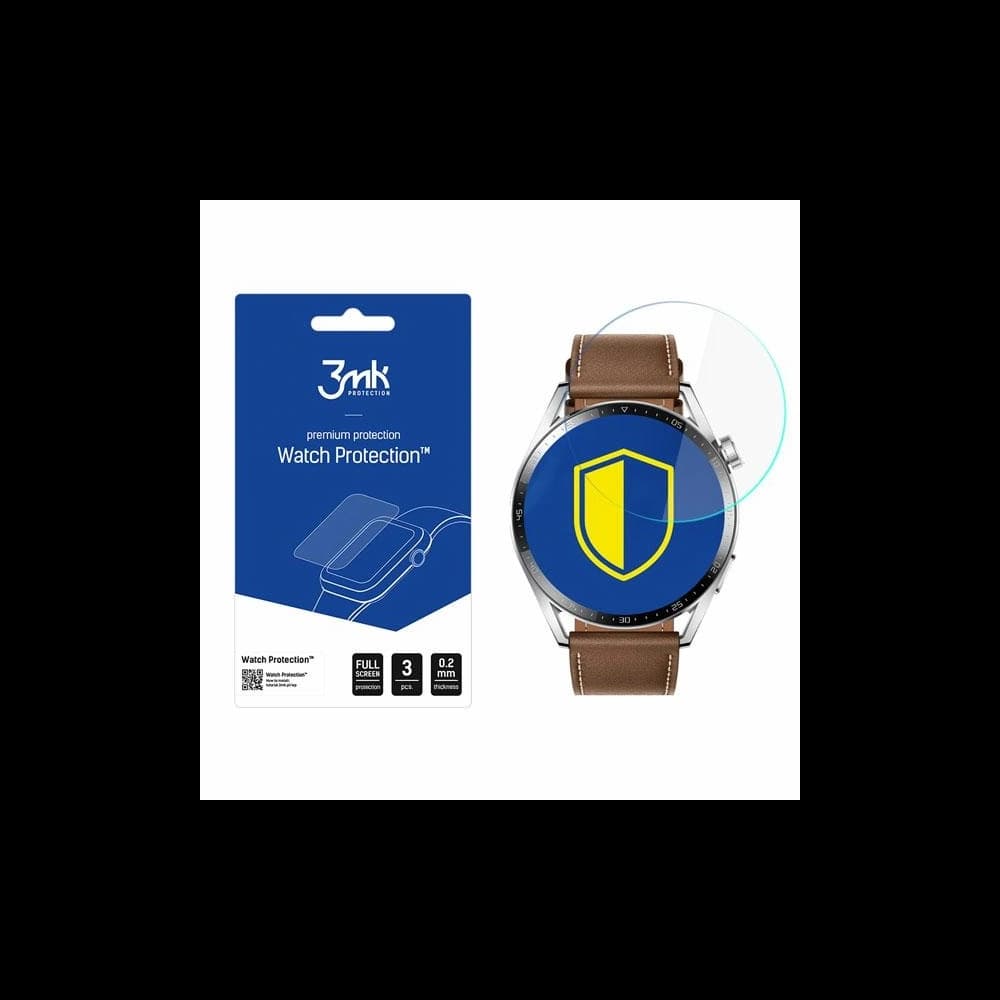 Schutzfolie 3MK ARC Watch Protection Huawei Watch GT 3 46mm - 1
