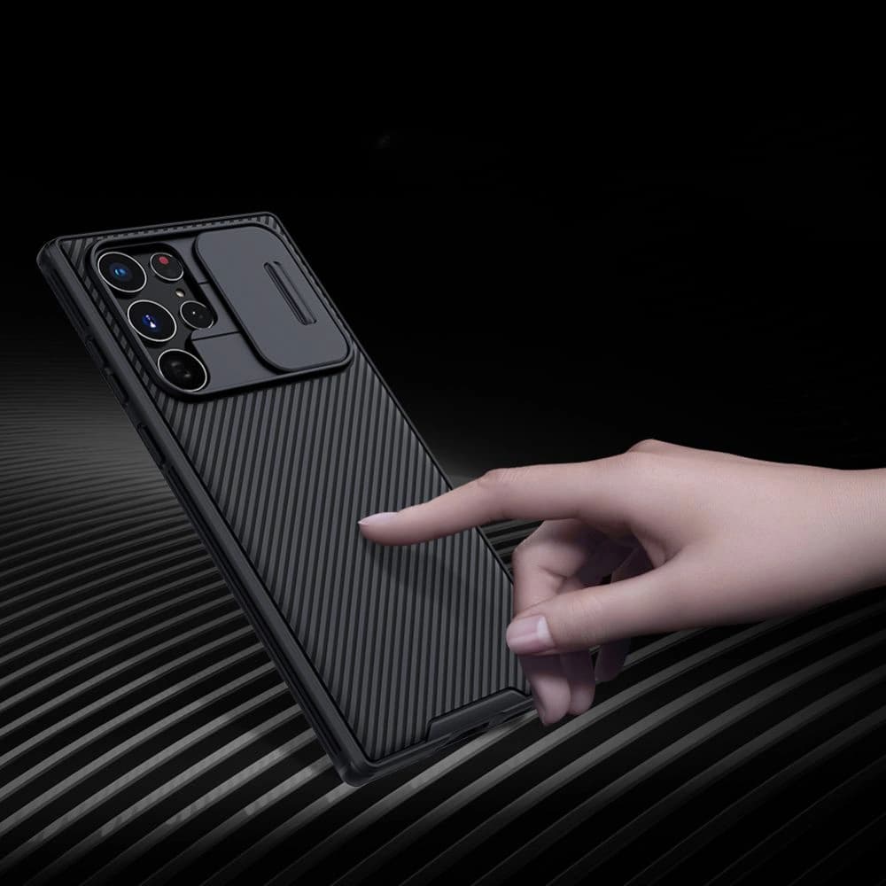 Case Nillkin Camshield Pro Samsung Galaxy S22 Ultra Schwarz - 2