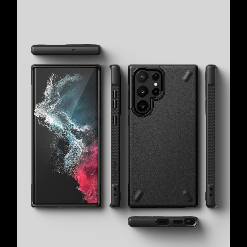 Ringke Onyx Samsung Galaxy S22 Ultra Black - 8