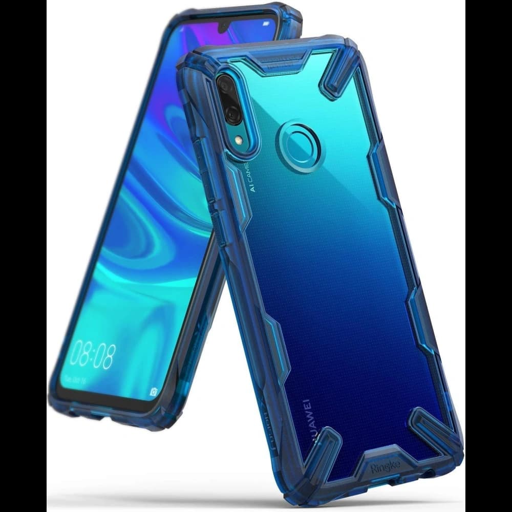 Case Ringke Fusion-X Huawei P Smart 2019 Space Blue - 1