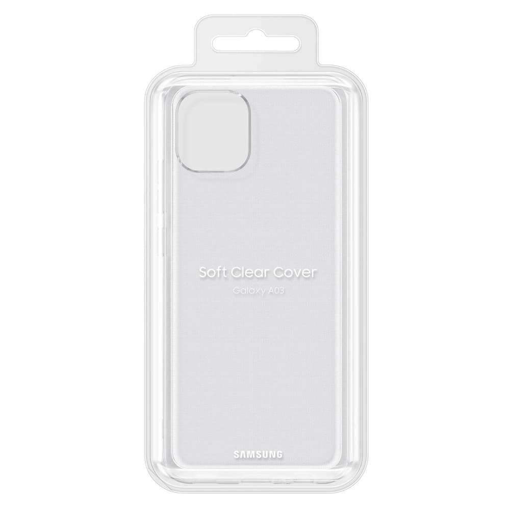 Case Samsung Galaxy A03 EF-QA036TT Clear Cover Transparent - 5