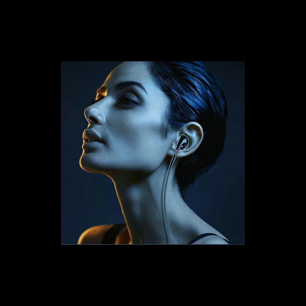 AWEI earphones PC-7 3,5mm jack black - 4