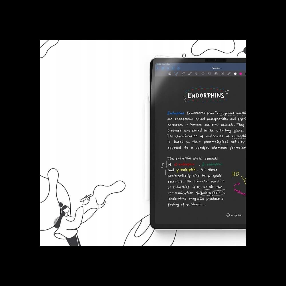 Folia Paperlike Apple iPad Air 10.5 2019 (3. generacji)/iPad Pro 10.5 2017 (2. generacji) [2 PACK] - 7