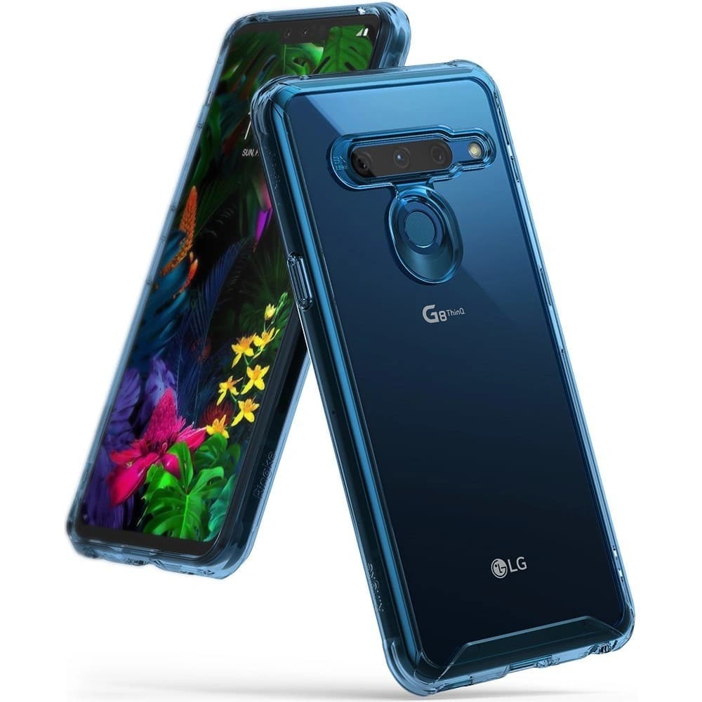 Ringke Fusion LG G8 ThinQ Aqua Blue - 1