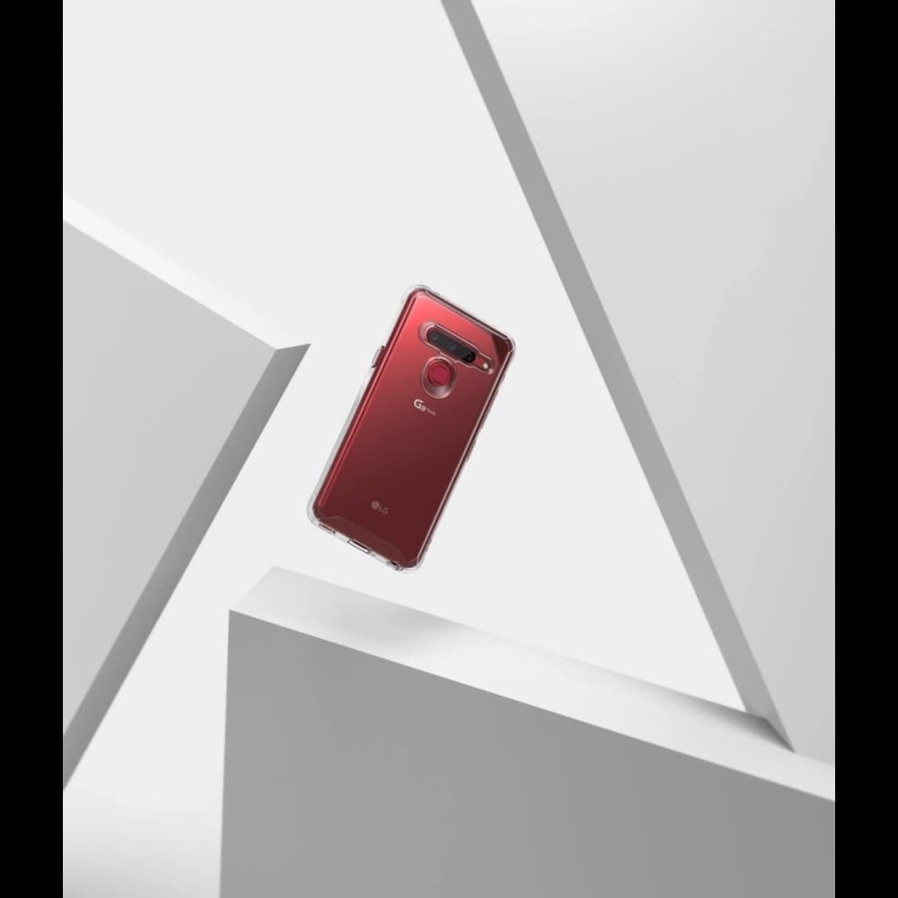 Case Ringke Fusion LG G8 ThinQ Smoke Black - 2