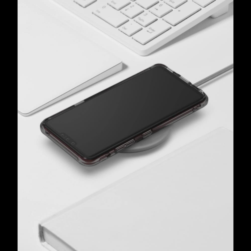 Case Ringke Fusion LG G8 ThinQ Smoke Black - 9