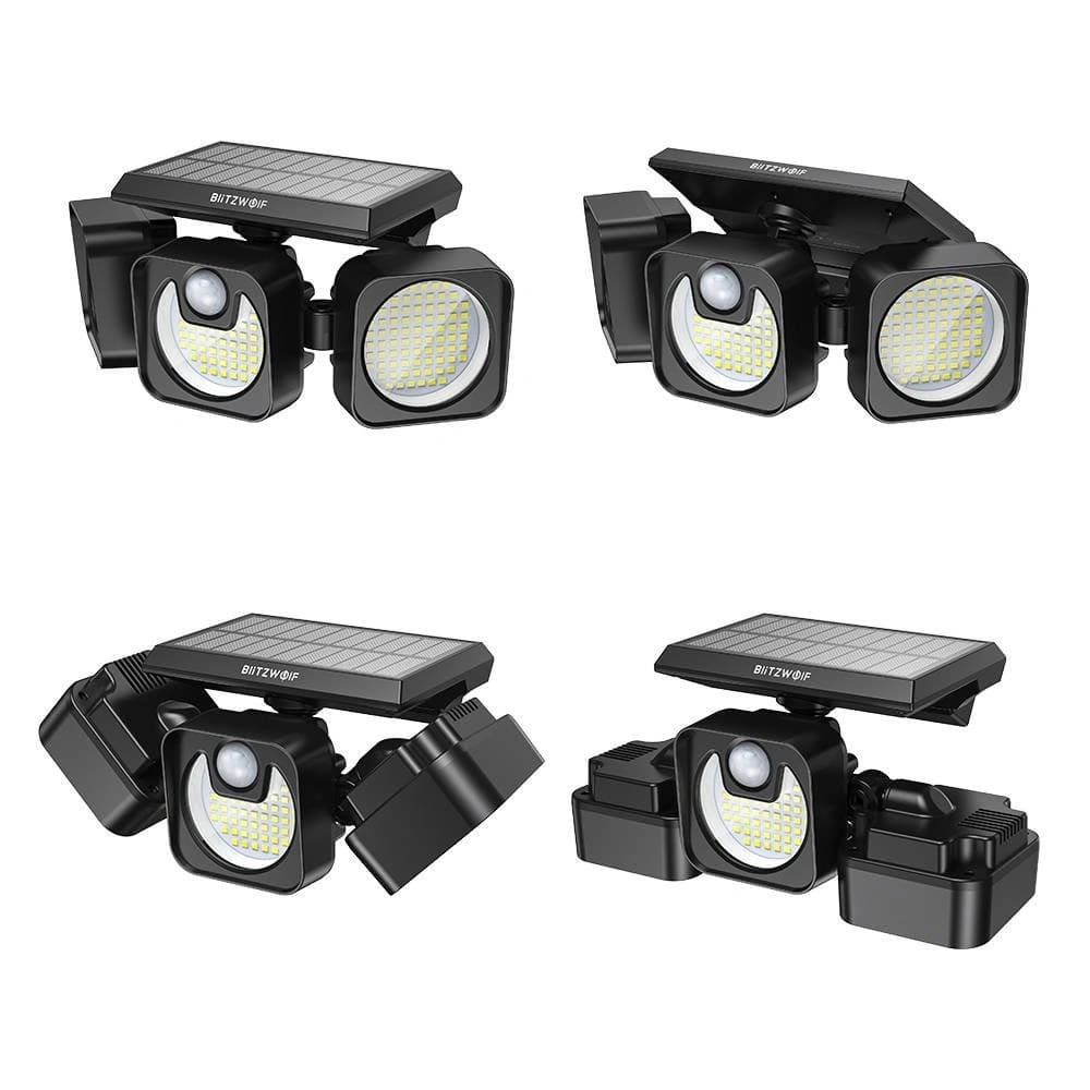 Außen Solar LED Lampe Blitzwolf BW-OLT7 mit Bewegungs- und Dämmerungssensor - 3