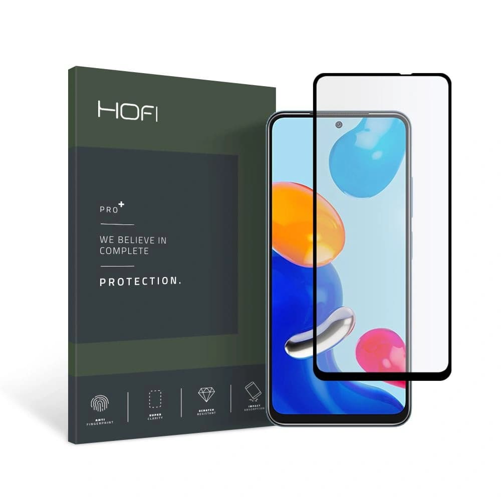 Hofi Glass Pro+ Redmi Note 11/11S Black - 1