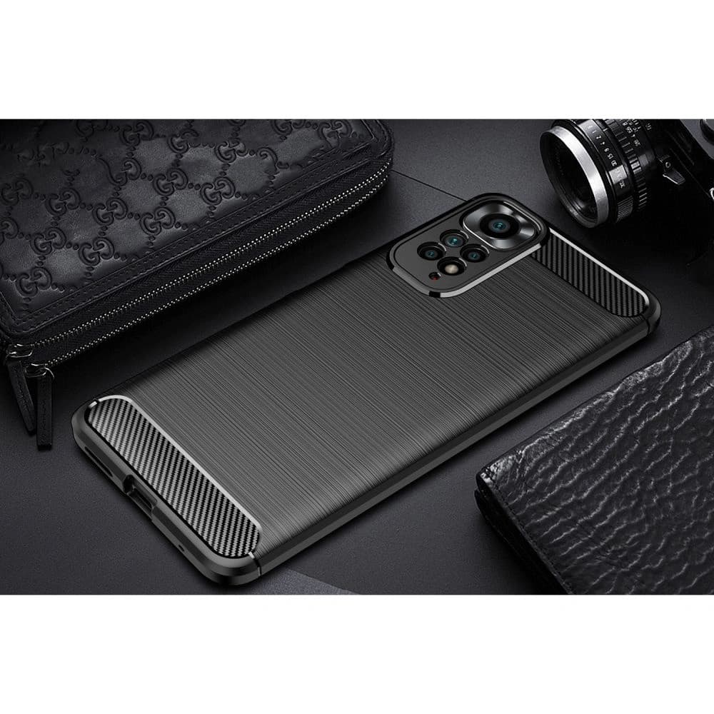 Tech-Protect TPUCarbon Redmi Note 11/11S Black - 9