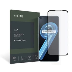 Gehärtetes Glas Hofi Glass Pro+ Realme 9i Schwarz