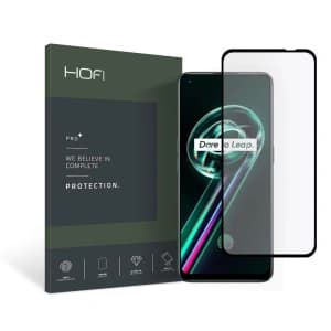 Gehärtetes Glas Hofi Glass Pro+ Realme 9 LTE/9 Pro+ Plus 5G Schwarz