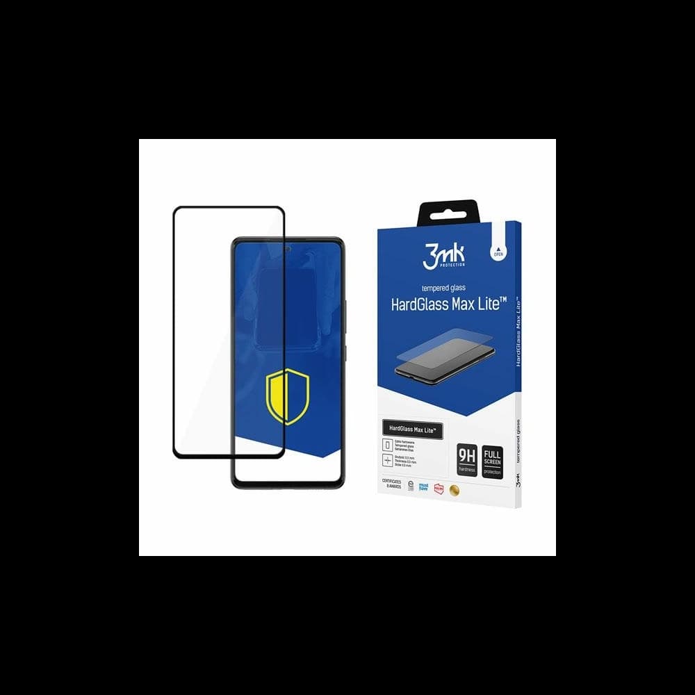 Gehärtetes Glas 3MK HardGlass Max Lite Samsung Galaxy A23 LTE schwarz - 1