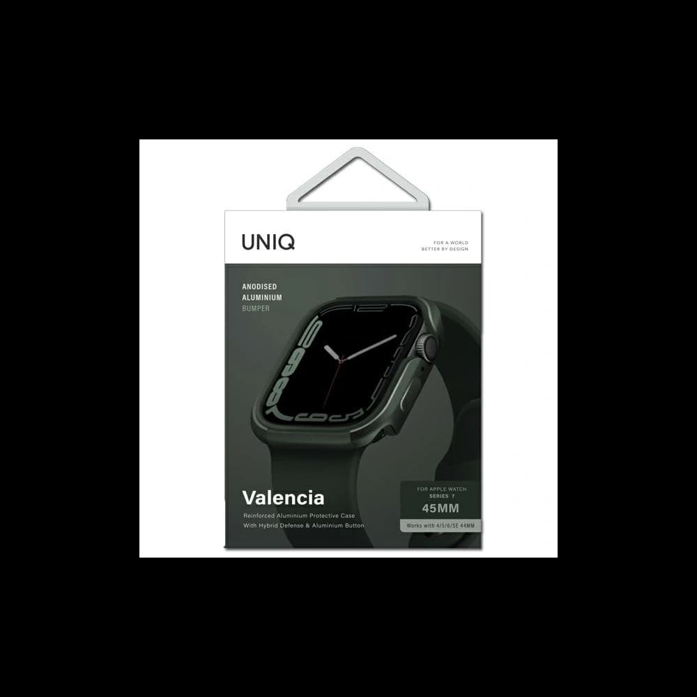 UNIQ Valencia case Apple Watch 4/5/6/7/SE 44/45mm green - 3