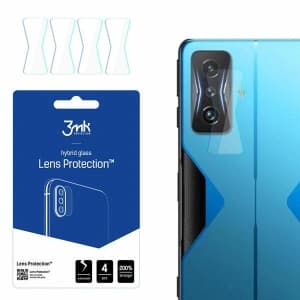 Hybriertes Glas für die Kameraobjektiv 3MK Lens Protection Redmi K50 GE [4 PACK]