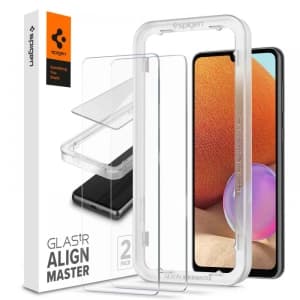 Gehärtetes Glas Spigen GLAS.tR Slim AlignMaster Samsung Galaxy A33 5G [2 PACK]