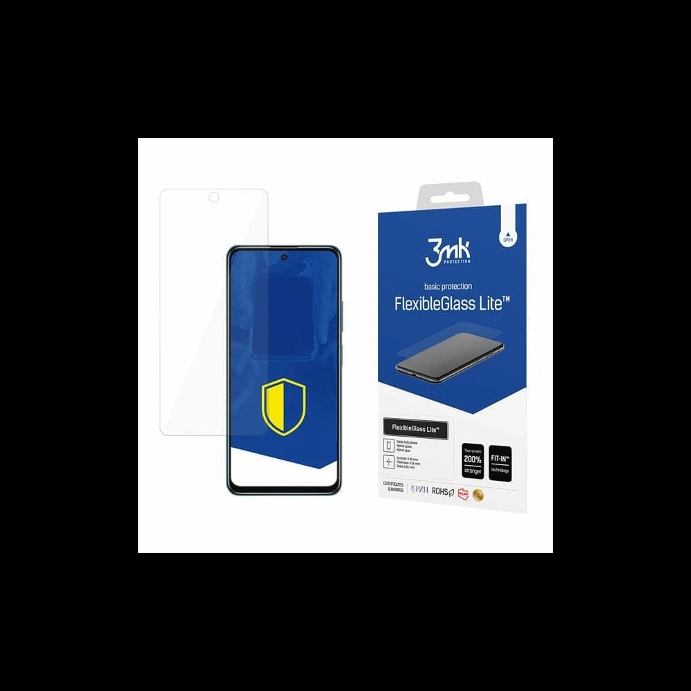 Hybriertes Glas 3MK FlexibleGlass Lite POCO M4 Pro - 1