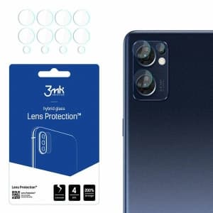 Hybridglas für die Kamera Linse 3MK Lens Protection Oppo Find X5 Lite [4 PACK]