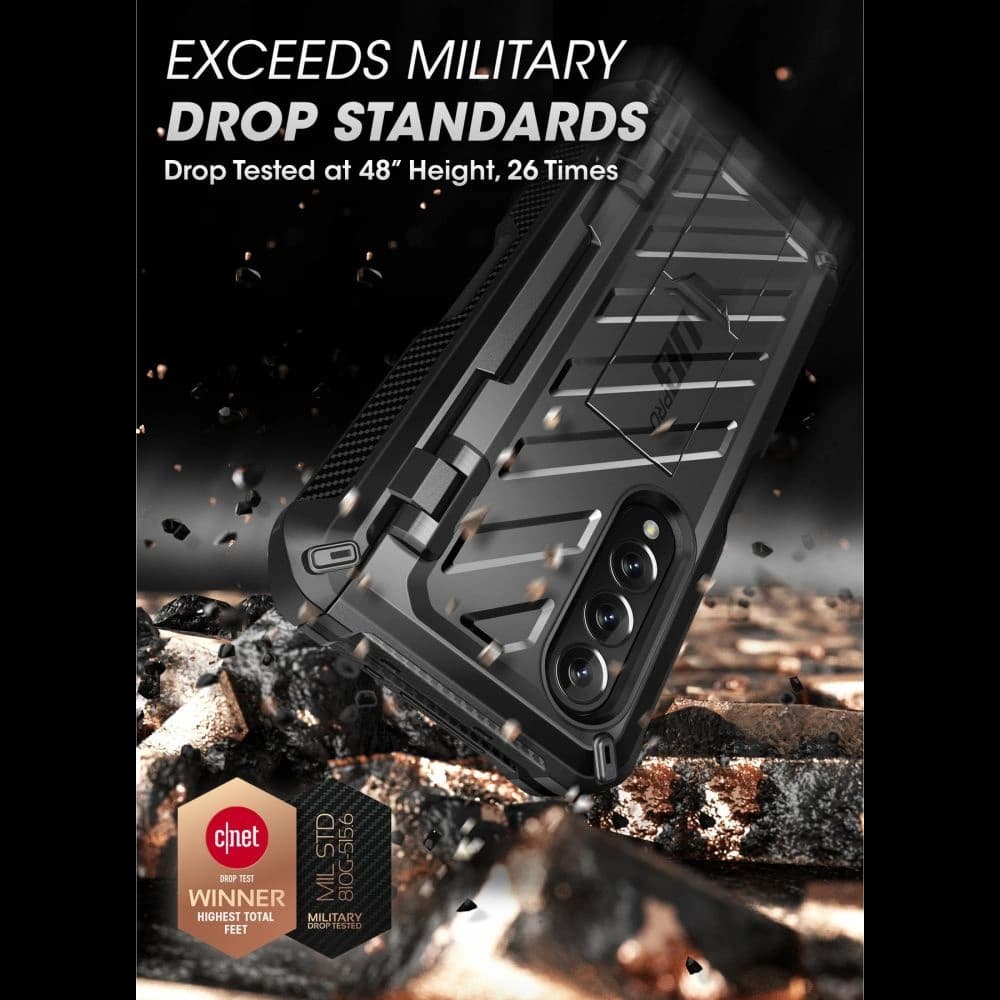 Supcase Unicorn Beetle Pro Samsung Galaxy Fold Z 3 Black - 3