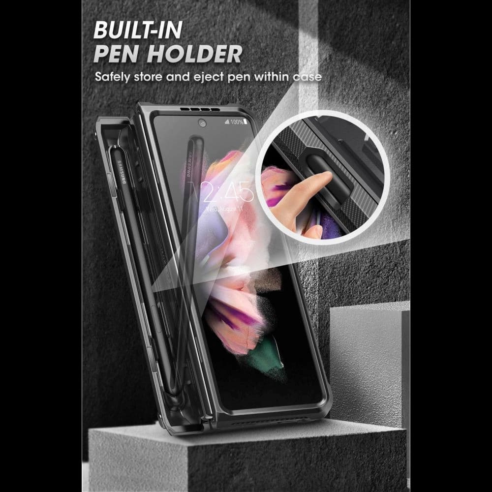 Supcase Unicorn Beetle Pro Samsung Galaxy Fold Z 3 Black - 7