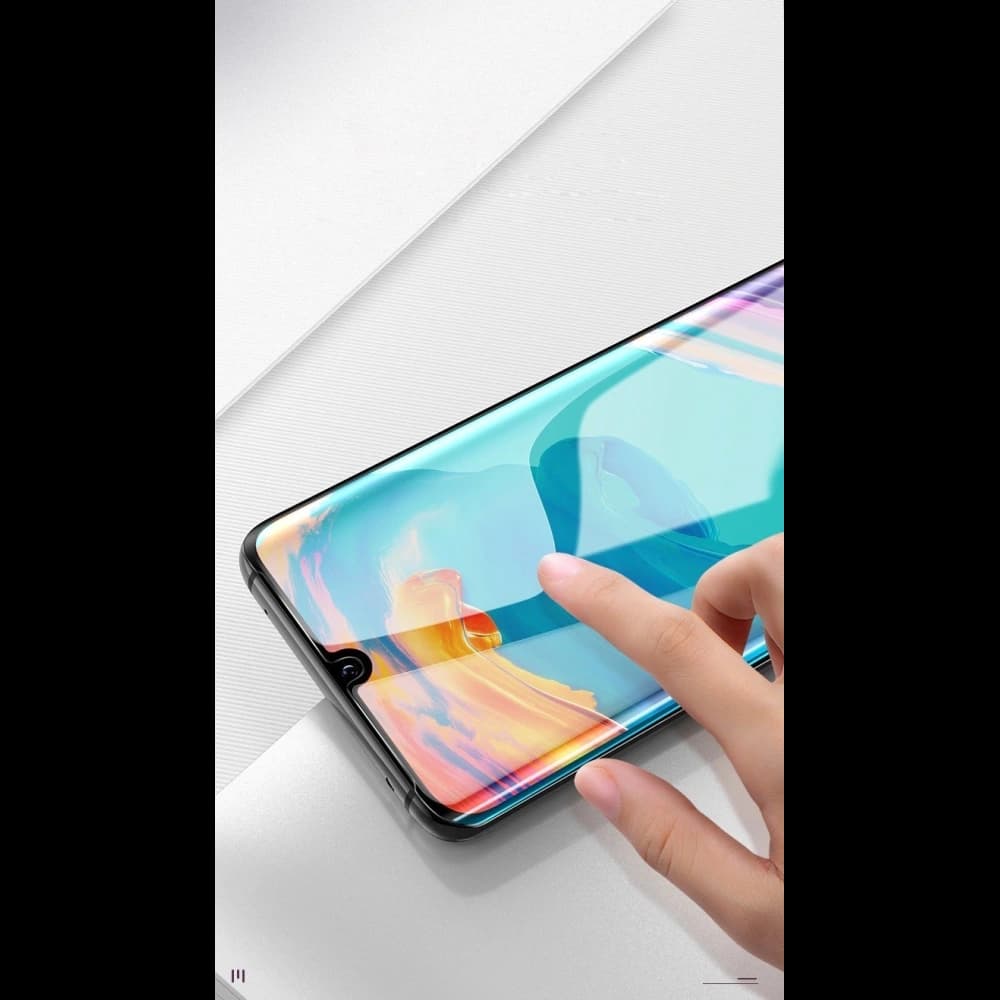 Gehärtetes Glas Benks X-Pro+ 3D Huawei P30 Pro Schwarz - 5