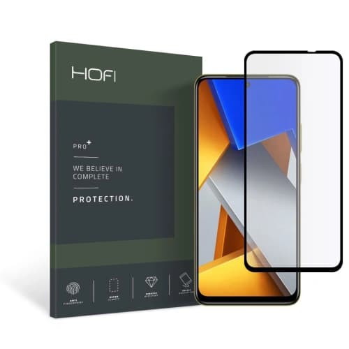 Gehärtetes Glas Hofi Glass Pro+ POCO M4 Pro LTE Schwarz